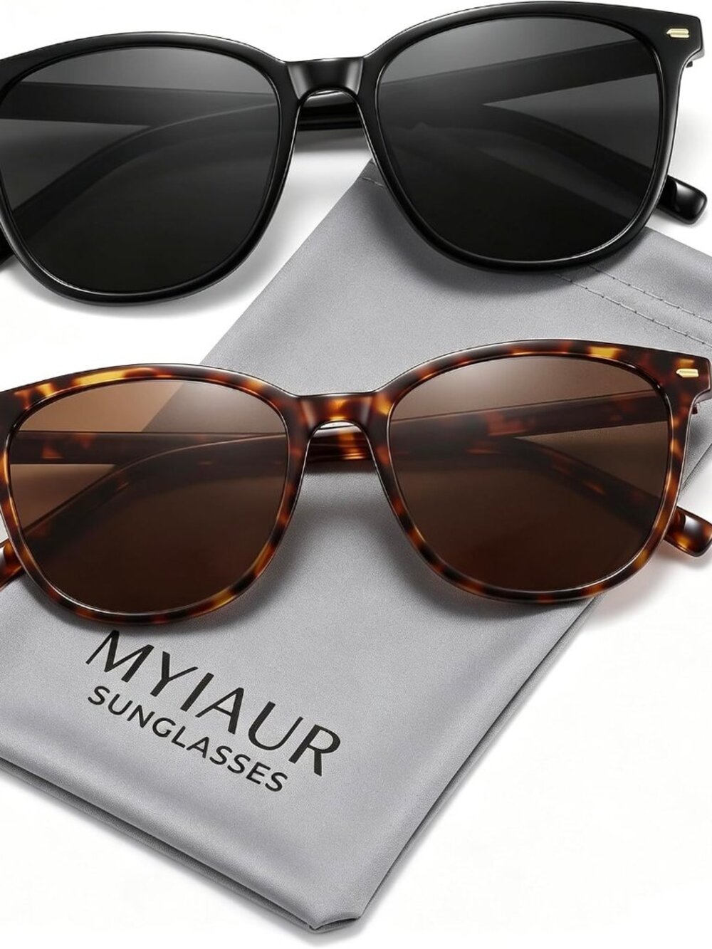 Chic UV400 Polarized Sunglasses Women | Anti-Glare & Full Frame Coverage